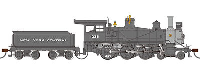 ho scale new york central steam locomotives