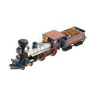 Bachmann 4-4-0 w/Wood Tender Load Central Pacific Jupiter HO Scale Model Train Steam Locomotive #52702