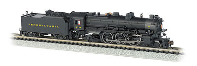 Bachmann K-4 4-6-2 with Sound Pennsylvania RR #5448 N Scale Model Train Diesel Locomotive #52853