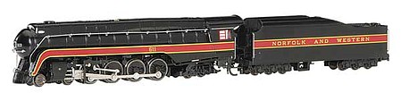 Bachmann 4-8-4 Class J Norfolk & Western #611 DCC N Scale Model Train Diesel Locomotive #53253