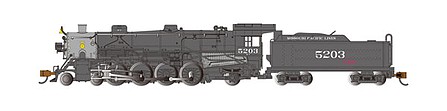 Bachmann 4-8-2 Light Mountain Missouri Pacific #5203 DCC N Scale Model Train Steam Locomotive #53454