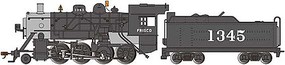 Bachmann 2-8-0 Baldwin Consolidation Frisco #1345 N Scale Model Train Steam Locomotive #54153