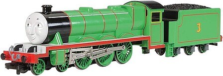 Bachmann Henry Engine Moving Eyes -- HO Scale Thomas-the-Tank Electric 