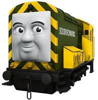 Iron Bert w/Moving Eyes HO Scale Thomas-the-Tank Electric Car #58813