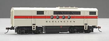 Bachmann E-Z Command(R) Diesel EMD FT-B Powered w/DCC Decoder Chicago, Burlington & Quincy - HO-Scale