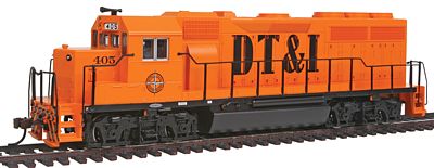 Bachmann GP40 Diesel Detroit, Toledo, & Ironton #405 HO Scale Model Train Diesel Locomotive #60310