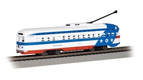 Bachmann HO PCC Street Car DCC Ready Septa #2254 Bicentennial