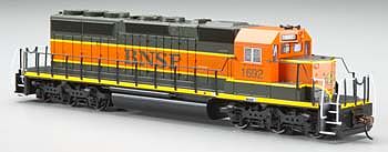 Bachmann SD40-2 w/DCC BNSF #1692 HO Scale Model Train Diesel Locomotive #60911
