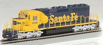 Bachmann HO Scale EMD GP40 Locomotive Train Diesel Santa Fe Flyer DCC 