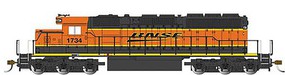 Bachmann SD40-2 Heritage III DCC BNSF #1734 HO Scale Model Train Steam Locomotive #60916