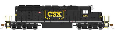 Bachmann SD40-2 DCC CSX #8905 HO Scale Model Train Diesel Locomotive #60917