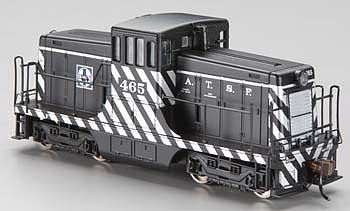 Bachmann 44T Switcher Santa Fe #465 HO Scale Model Train Diesel Locomotive #62211