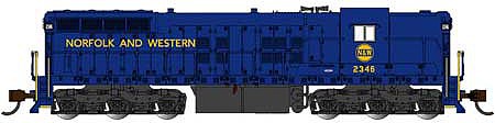 Bachmann SD9 Norfolk & Western #2346 DCC/Sound N Scale Model Train Diesel Locomotive #62353