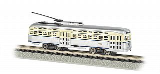 Bachmann PCC Trolly Philadelphia N Scale Model Train Street Car #62999