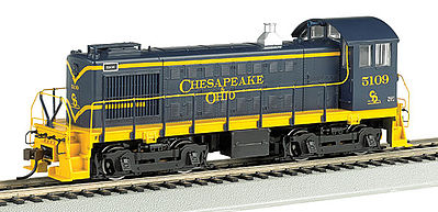 Bachmann Alco S4 C&O #5109 DCC Sound HO Scale Model Train Diesel Locomotive #63214