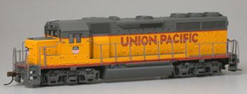 EMD GP40 Union Pacific HO Scale Model Train Diesel Locomotive #63501 