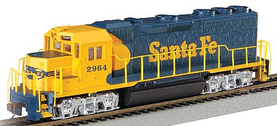 Bachmann GP40 Santa Fe #2924 DCC Ready HO Scale Model Train Diesel Locomotive #63526