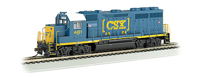 Bachmann EMD GP40 CSX #4451 DCC Ready N Scale Model Train Diesel Locomotive #63560