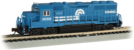Bachmann GP40 Conrail #3056 (blue, white) DCC Ready N Scale Model Train Diesel Locomotive #63566