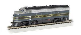 Bachmann F7 A Baltimore & Ohio HO Scale Model Train Diesel Locomotive #63709 Bachmann F7 A Baltimore & Ohio HO Scale Model Train Diesel Locomotive #63709