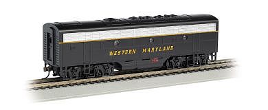 Bachmann F7 B DCC WM (Speed Lettering) HO Scale Model Train Diesel Locomotive #63806