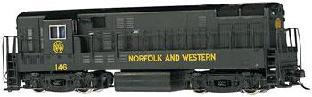 Bachmann Diesel Fairbanks-Morse H16-44 - Standard DC Norfolk & Western (black, yellow) - HO-Scale