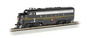 Bachmann F7 A DCC Sound Pennsylvania (Single Stripe) HO Scale Model Train Diesel Locomotive #64305 Bachmann F7 A DCC Sound Pennsylvania (Single Stripe) HO Scale Model Train Diesel Locomotive #64305
