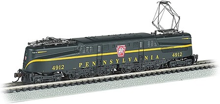 Bachmann GG-1 DCC Ready PRR 4912 Brunswick Green N Scale Model Train Diesel Locomotive #65251