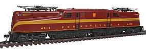 Bachmann GG-1 DCC Ready PRR 4876 Tuscan Red 5 Stripe N Scale Model Train Diesel Locomotive #65252