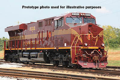 Bachmann Heritage GE ES44AC Pennsylvania HO Scale Model Train Diesel Locomotive #65404