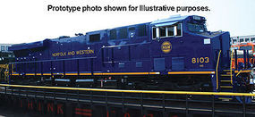 Bachmann ES44AC with Sound Norfolk & Western #8103 HO Scale Model Train Diesel Locomotive #65408 Bachmann ES44AC with Sound Norfolk & Western #8103 HO Scale Model Train Diesel Locomotive #65408