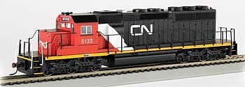Bachmann EMD SD40-2 Canadian National #6132 HO Scale Model Train Diesel Locomotive #67017