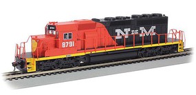 Bachmann EMD SD40-2 Nacionales de Mexico #8791 HO Scale Model Train Diesel Locomotive #67028