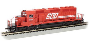 Bachmann EMD SD40-2 Soo Line #6601 (white, red, black) HO Scale Model Train Diesel Locomotive #67030