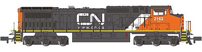 Bachmann GE Dash 8-40CW Canadian National #2162 DCC N Scale Model Train Diesel Locomotive #67355