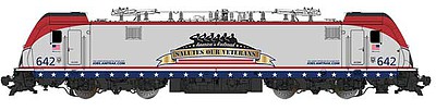 Bachmann Siemens ACS-64 Amtrak #642 DCC and Sound HO Scale Model Train Electric Locomotive #67403