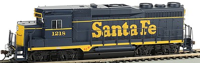 Bachmann GP30 ATSF #1218 DCC Equipped (Blue/Yellow) HO Scale Model Train Diesel Locomotive #67604