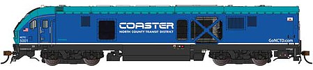 Bachmann Charger SC-44 NCTD Coaster #5001 DCC HO Scale Model Train Diesel Locomotive #67907