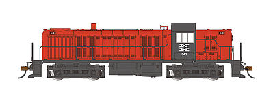 Bachmann RS-3 Touch-Screen E-Z App New Haven #543 HO Scale Model Train Diesel Locomotive #68603