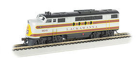 Bachmann FT-A E-Z APP Bluetooth Lackawanna #604 HO Scale Model Train Steam Locomotive #68903 Bachmann FT-A E-Z APP Bluetooth Lackawanna #604 HO Scale Model Train Steam Locomotive #68903