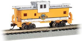 Bachmann 36' Wide-Vision Caboose Rio Grande #1511 N Scale Model Train Freight Car #70763