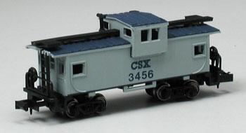 Bachmann 36 Wide Vision Caboose CSX N Scale Model Train Freight Car #70768