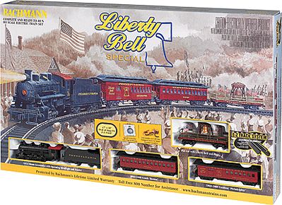 Bachmann Liberty Bell Special Train Set HO Scale Model Train Set #711