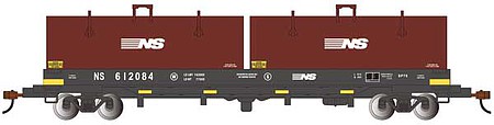Bachmann 55 Steel Coil Car Norfolk Southern #612084 HO Scale Model Train Freight Car #71403