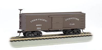 Bachmann Old-Time Box Car Union Pacific (Furniture Car) HO Scale Model Train Freight Car #72302