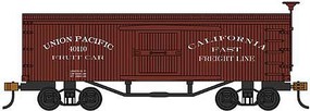 Bachmann 34' Wood Old-Time Boxcar Union Pacific (Fruit Service) HO Scale Model Train Freight Car #72307