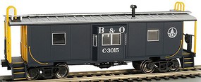 Bachmann Bay Window Caboose with Roof Walk Baltimore & Ohio HO Scale Model Train Freight Car #73204