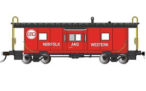 Bachmann Steel Bay-Window Caboose Norfolk & Western #557592 HO Scale Model Train Freight Car #73208