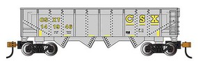 Bachmann 40' Quad Hopper CSX #141946 N Scale Model Train Freight Car #73351