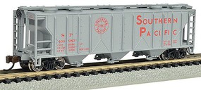 Bachmann PS-2 3-Bay Covered Hopper St. Louis-San Francisco N Scale Model Train Freight Car #73853